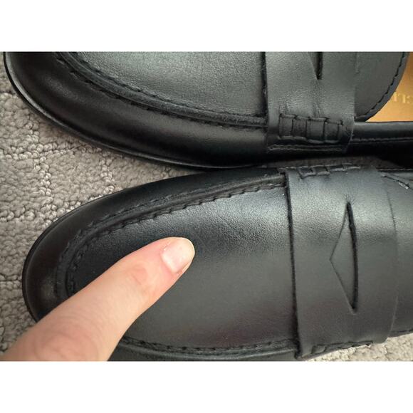 NWOB Women’s Bruno Magli Lixia Loafer in Black Leather SZ 8 - Picture 7 of 8